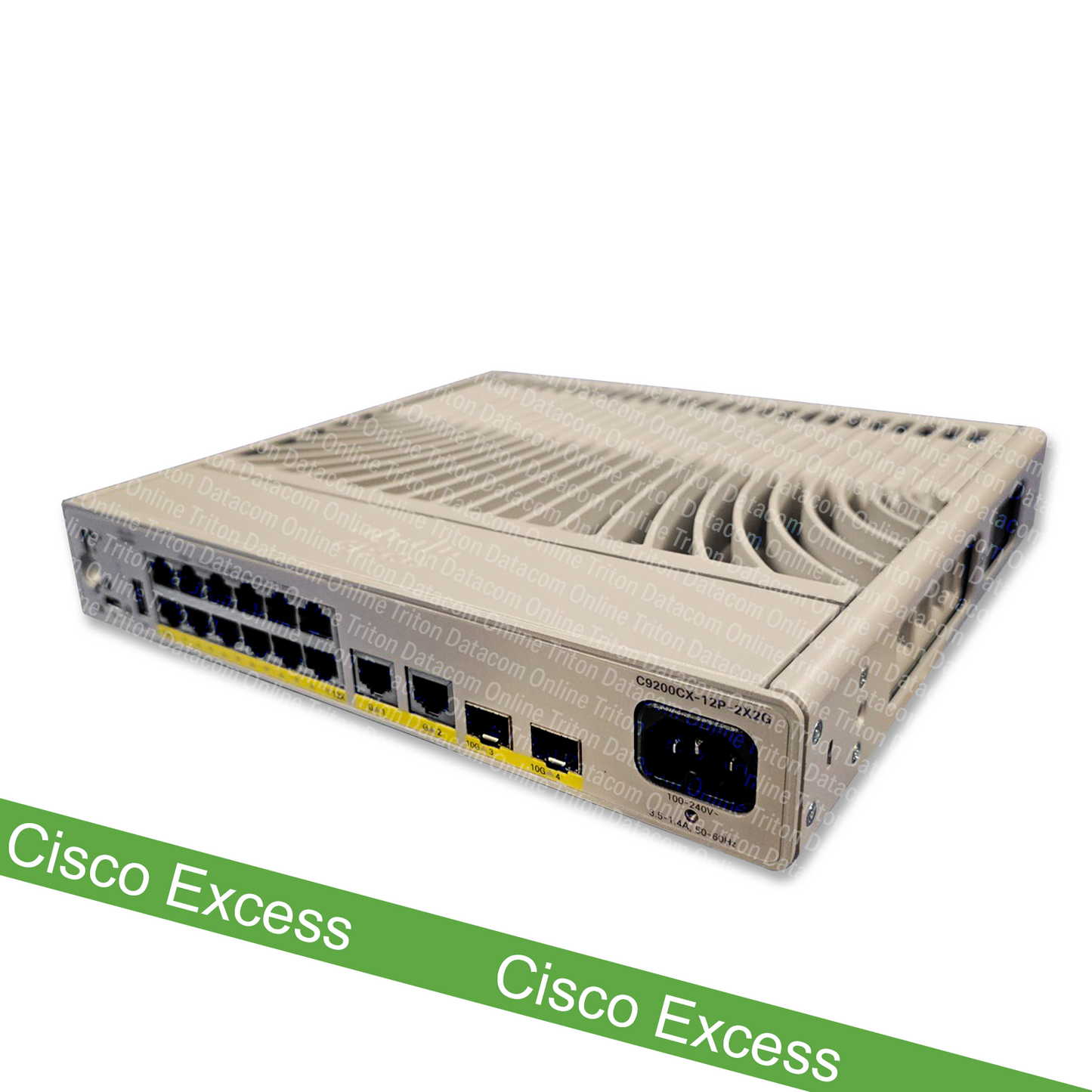 Cisco C9200CX-12P-2X2G-A Compact Switch with PoE - Cisco Excess