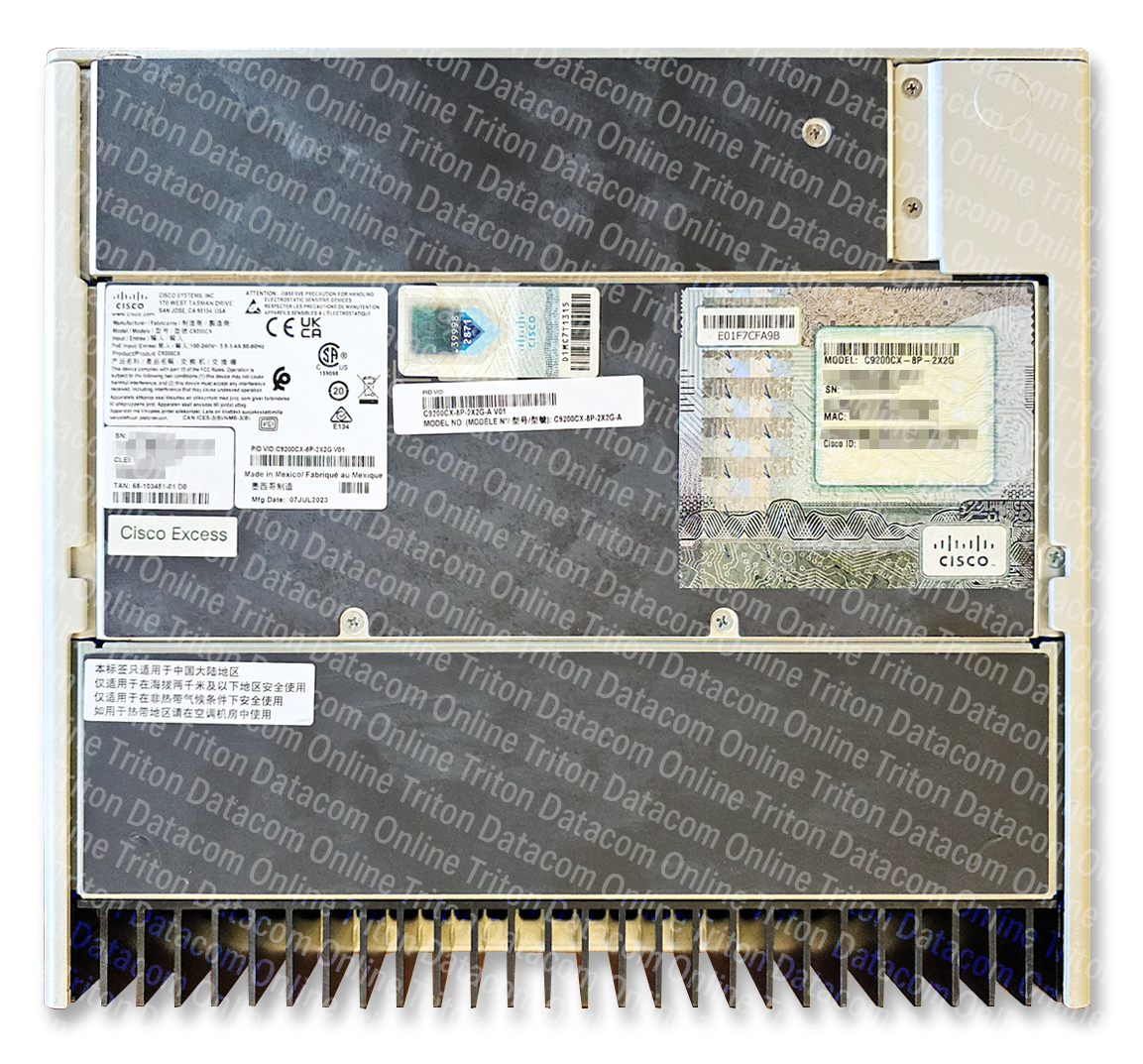 Cisco C9200CX-8P-2X2G-A Compact Switch with PoE - Cisco Excess