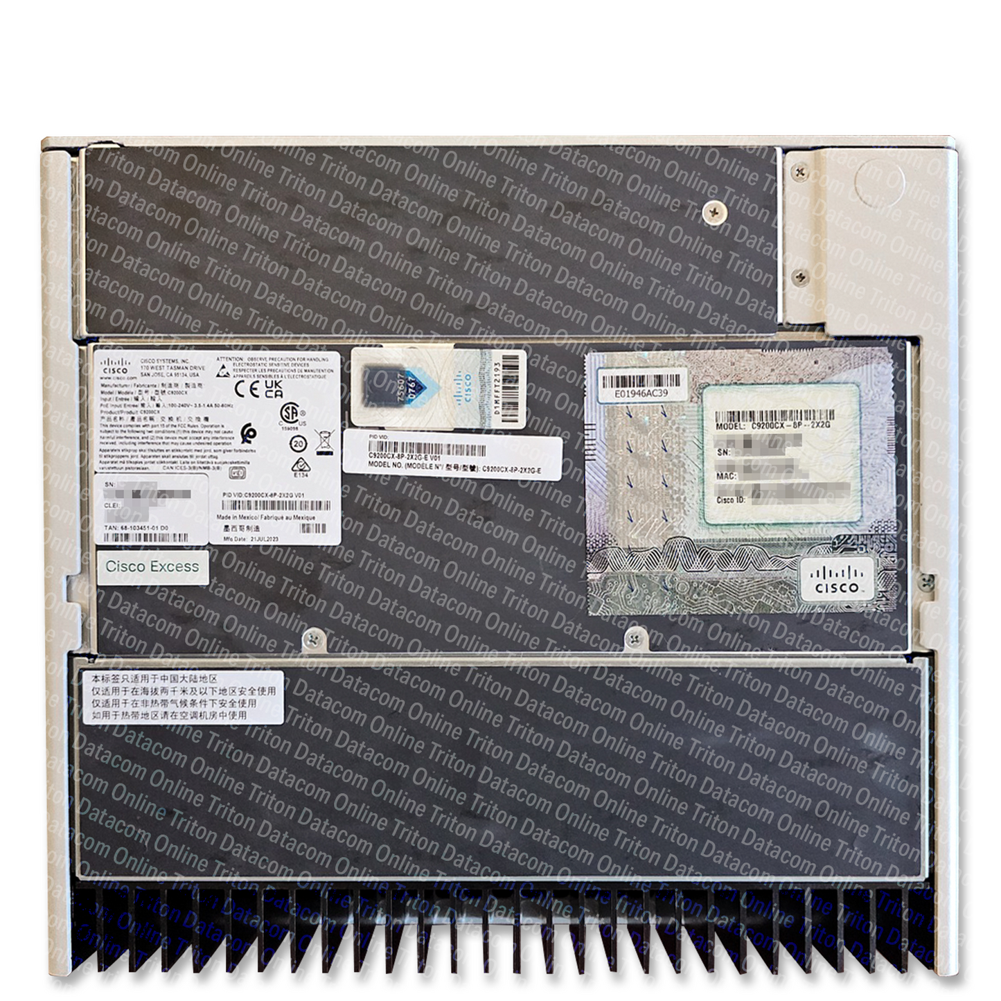 Cisco C9200CX-8P-2X2G-E Compact Switch with PoE - Cisco Excess