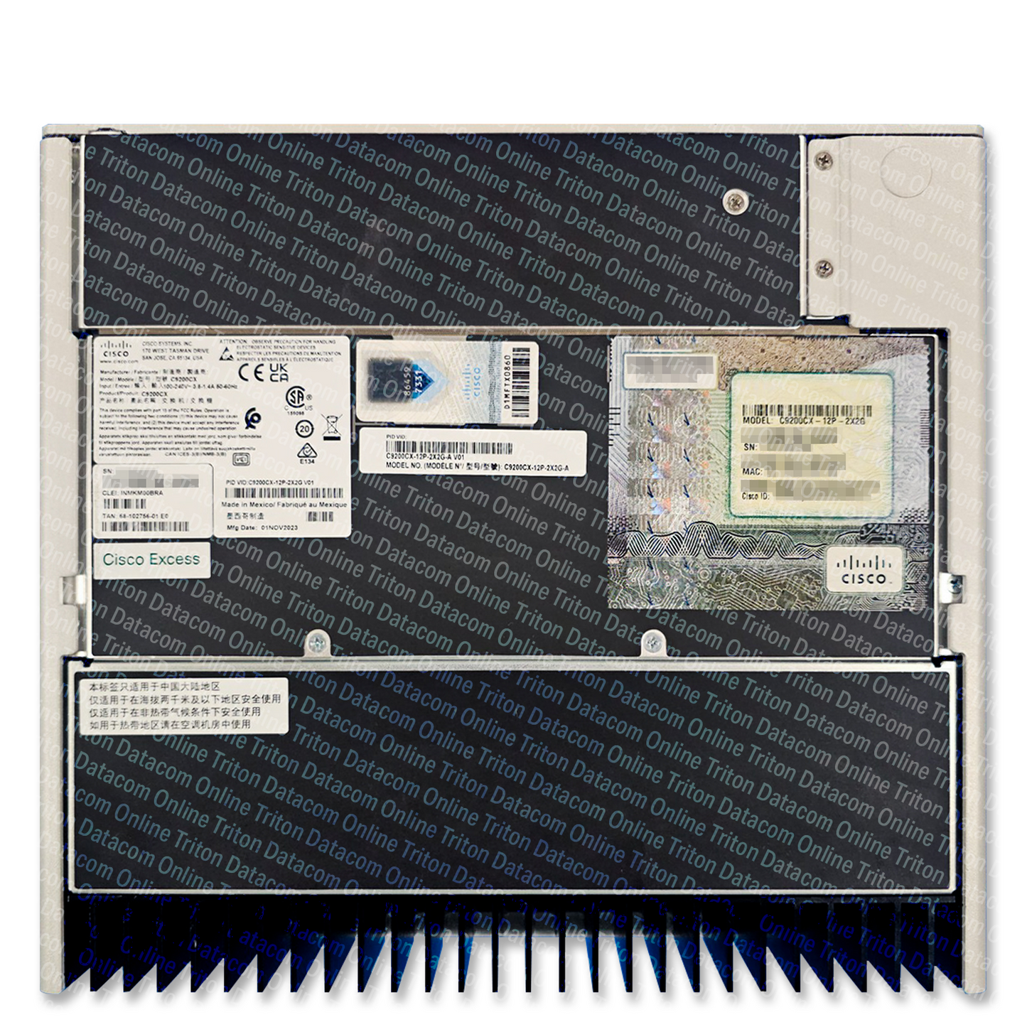 Cisco C9200CX-12P-2X2G-A Compact Switch with PoE - Cisco Excess