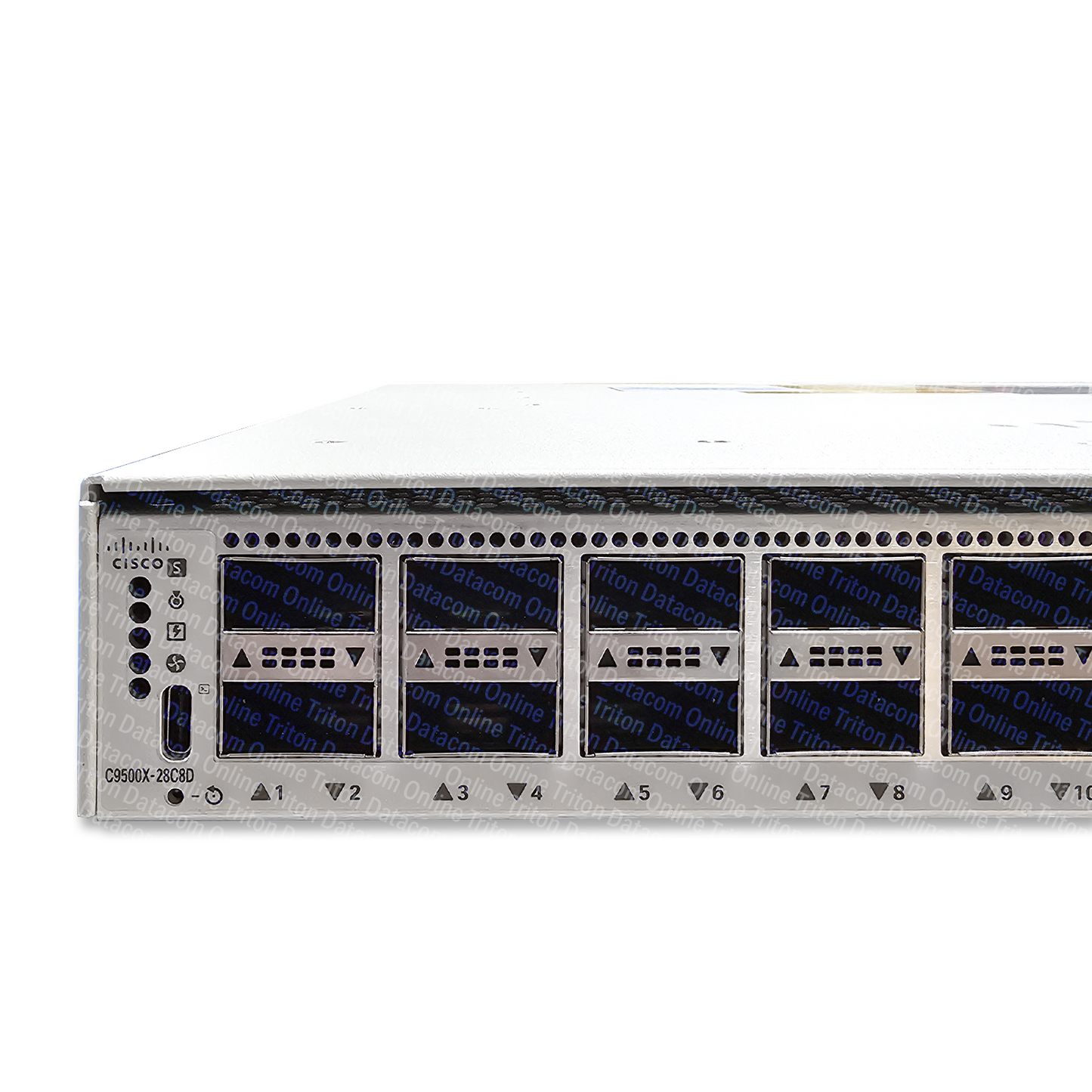 C9500X-28C8D-E - Cisco Catalyst 9500X Series Switch with 28 ports 100-Gigabit QSFP28, 8 ports 400-Gigabit QSFP28, Network Essentials licensing
