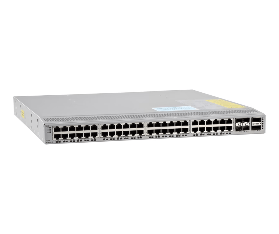 Cisco Nexus 9200 48 Port PoE Gigabit Switch w/ 4x SFP28 Ports & 2x