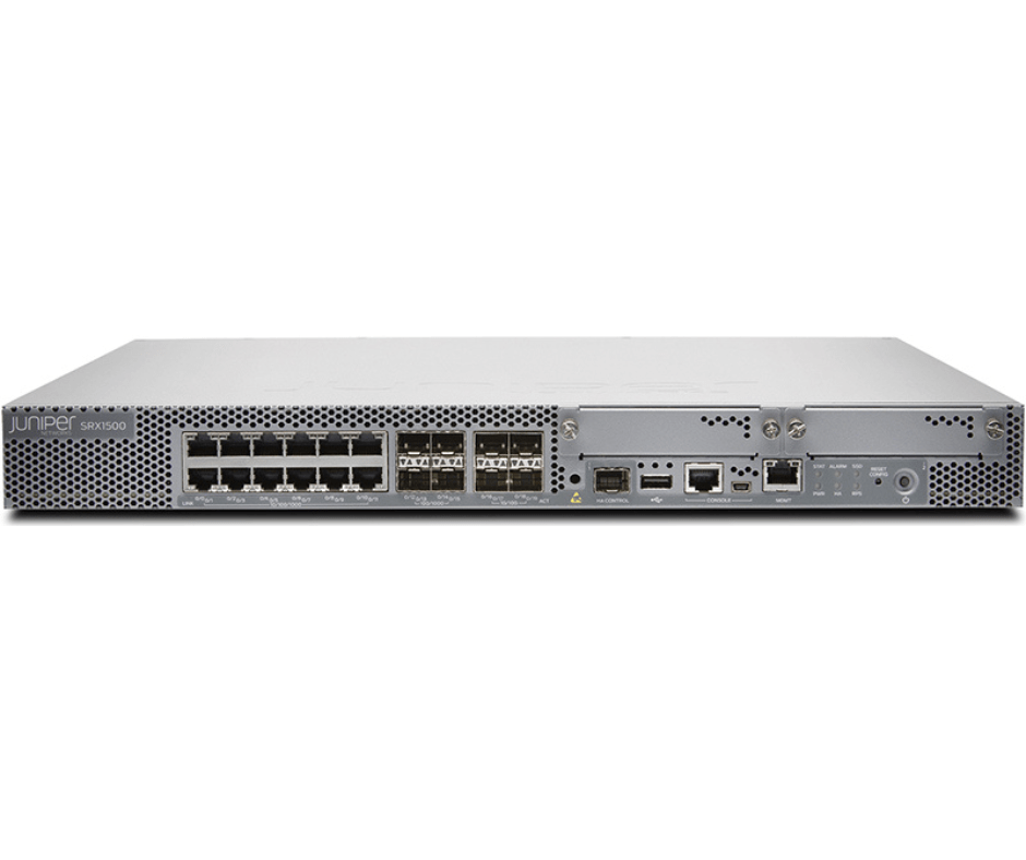Juniper Juniper Juniper Networks SRX1500 Next-Gen 12-Port Security Firewall - SRX1500 - Refurbished