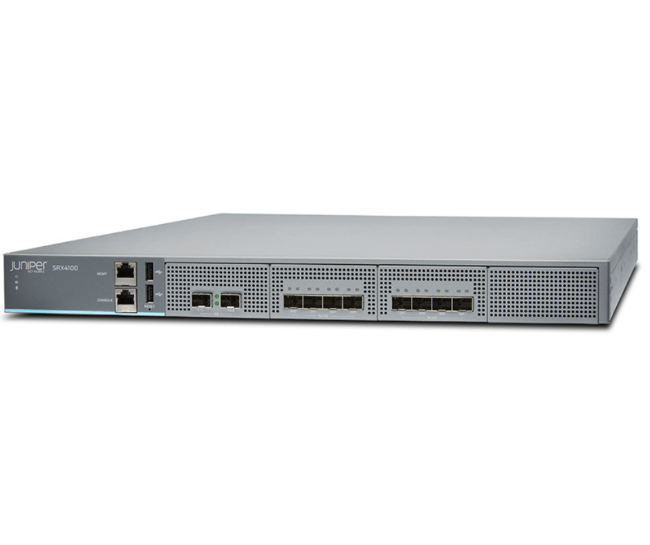 Juniper Juniper Juniper Networks SRX4100 Series 8-Port Security Firewall - SRX4100-SYS-JE-AC - Refurbished