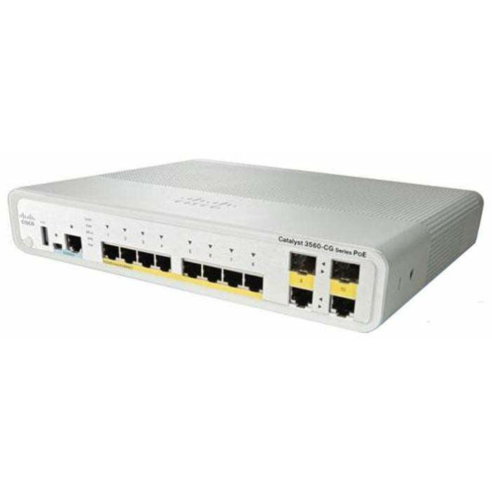 Cisco Switches Cisco Catalyst 3560 8 Port Gigabit Switch POE - WS-C3560CG-8PC-S