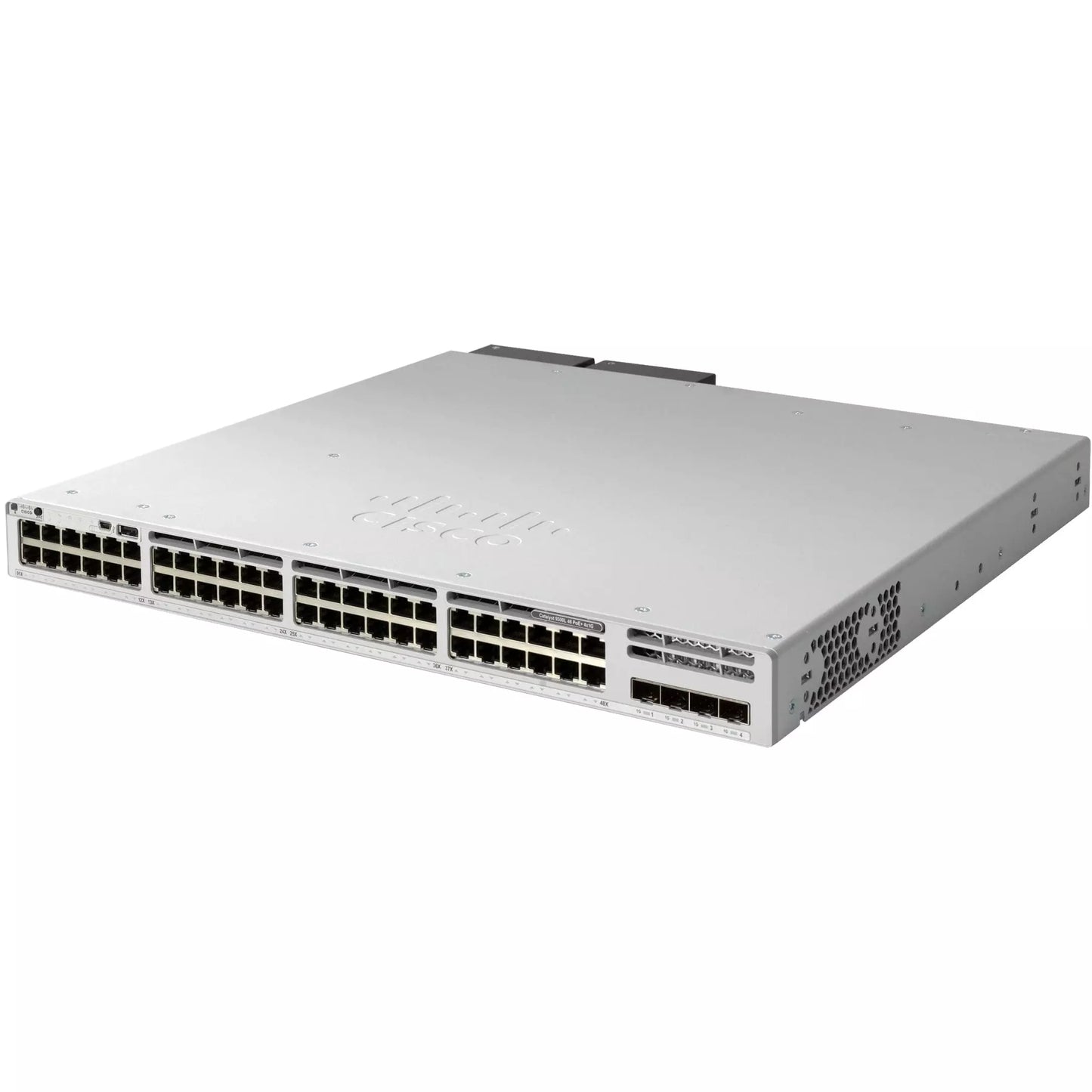 Cisco Cisco Cisco Catalyst 9300 48-port 1G copper with fixed 4x1G SFP uplinks, PoE+ Network Essentials - C9300L-48PF-4G-E - Refurbished