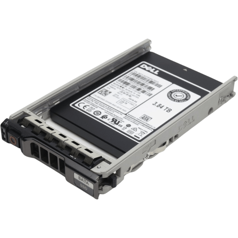 Dell Dell Dell 3.84TB SATA SSD Read Intensive 2.5in 6GB/s - DELL-3.84TB-SATA-SSD-RI-2.5IN-6GB/S Refurbished