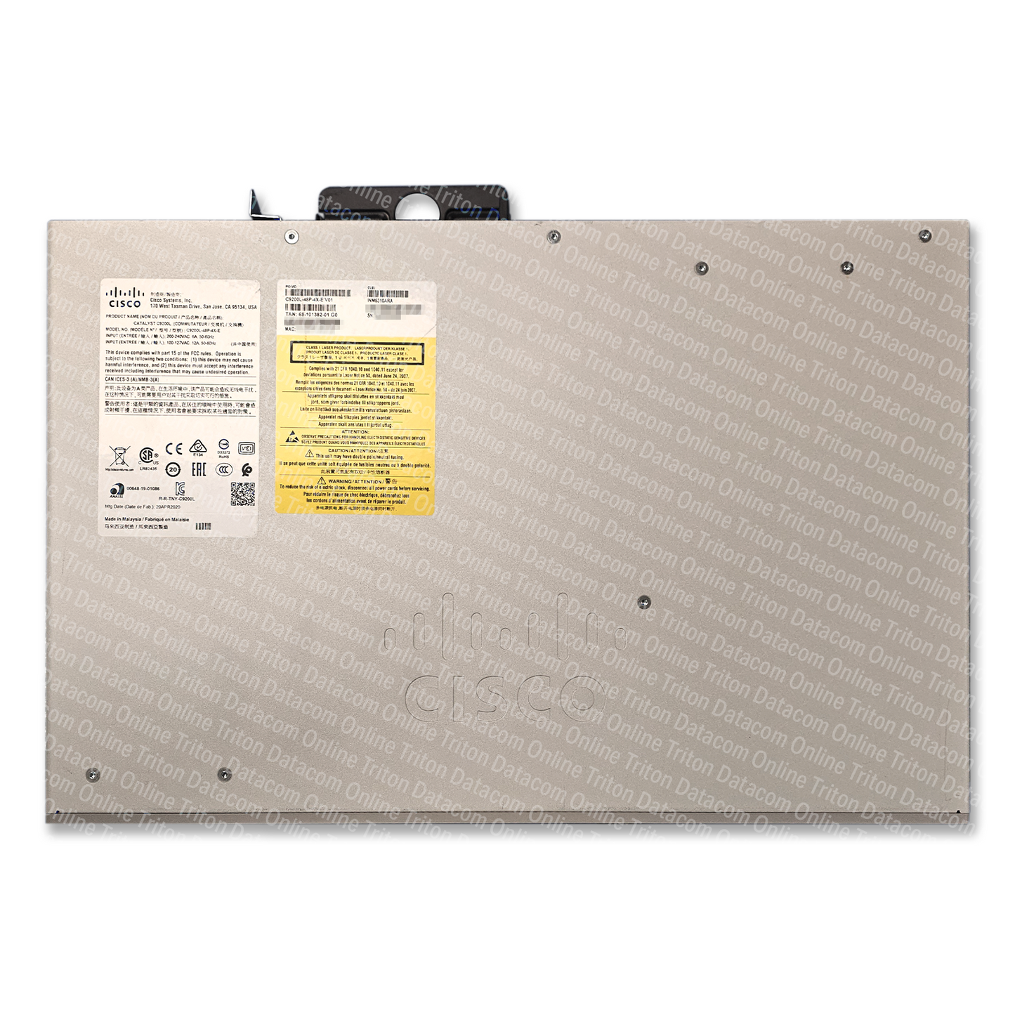 C9200L-48P-4X-E - Cisco Catalyst 9200 Switch with 48-port PoE+, 4x10G Fixed SFP+ uplink , Network Essentials