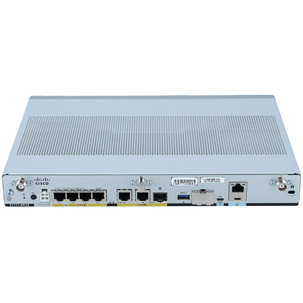 Cisco Cisco Cisco 1000 Series 4 Port Gigabit Integrated Services Router - C1111-4P Refurbished