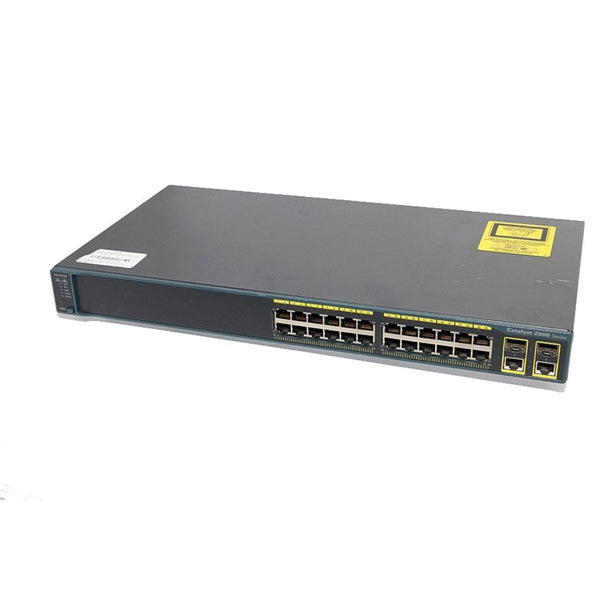 Juniper Juniper Cisco 2960 24 Port 10/100 Ethernet Switch  - WS-C2960-24TC-L - Refurbished