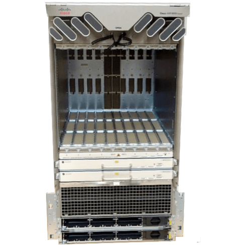 Juniper Juniper Cisco ASR 9000 Series Aggregation Service Router Chassis w/ 6 PSU & 2 Fans   - ASR-9010-AC - Refurbished