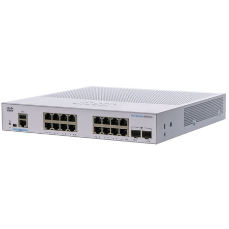 Cisco Cisco Cisco Business 250 Series 16 10/100/1000 Port Smart Switch w/ 2 Gigabit SFP - CBS110-24T-NA Refurbished