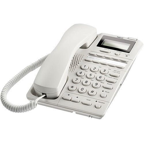 NEC NEC NEC White AT-55 Basic Analog Single-Line Phone - NEC-BE117783 - New