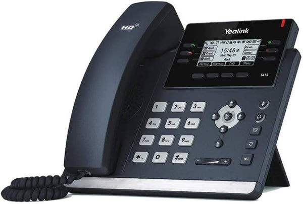 Yealink Yealink Yealink T41S 6 Line PoE SIP Gigabit IP Phone Compatible with Skype - YEALINK-T41S New