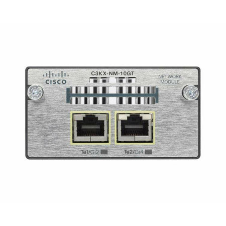 Cisco Switches Cisco 10 Gigabit Ethernet Module for 3750X 3560X - C3KX-NM-10GT