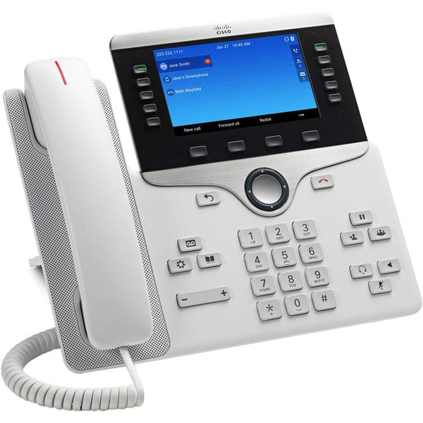 Cisco Phones - Cisco Refurbished Cisco 8851 White Gigabit IP Phone - CP-8851-W-K9