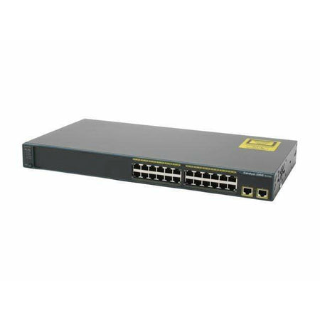Cisco Switches Cisco Catalyst 2960 24 Port 10/100 + 2 T Image Switch - WS-C2960-24TT-L