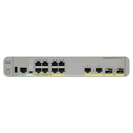 Cisco Switches Cisco Catalyst 2960 8 Port Gigabit Switch POE - WS-C2960CX-8PC-L