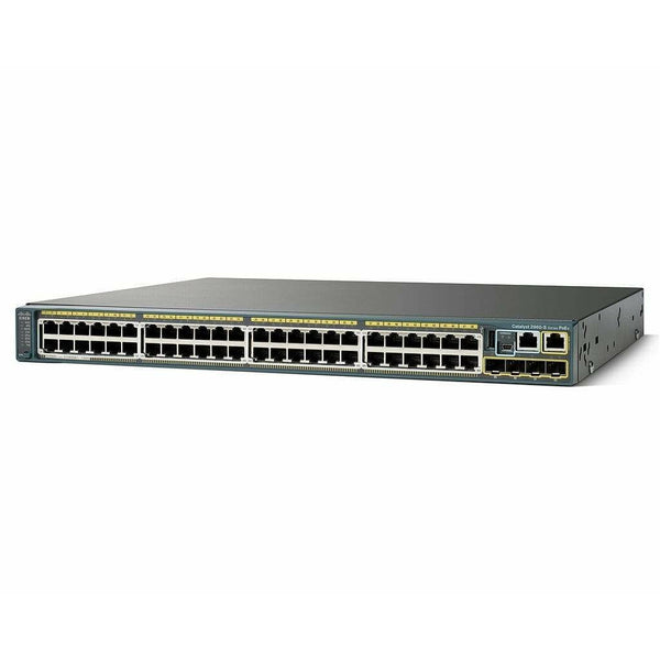 Cisco Switches Cisco Catalyst 2960S 48 Port PoE Switch - WS-C2960S-48FPS-L