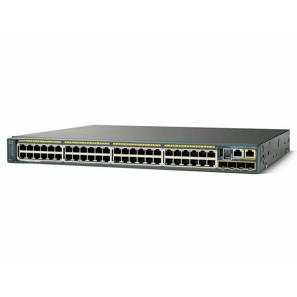 Cisco Switches New Cisco Catalyst 2960X 48 Port PoE Switch - WS-C2960X-48FPD-L New