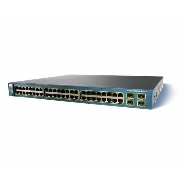 Cisco Switches Cisco Catalyst 3560 48 Port Switch POE - WS-C3560-48PS-S