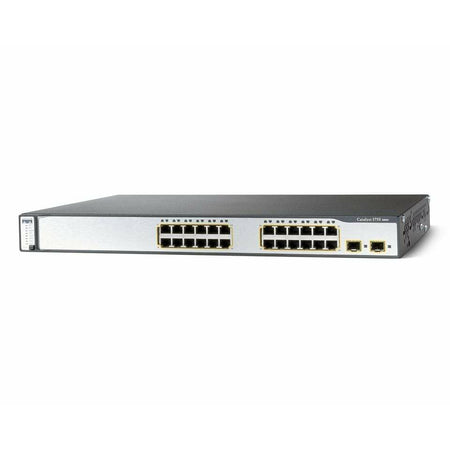 Cisco Switches Cisco Catalyst 3750 24 Port Switch POE - WS-C3750-24PS-E
