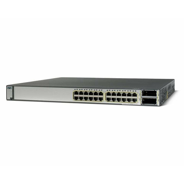 Cisco Switches Cisco Catalyst 3750E 24 Port Gigabit Switch - WS-C3750E-24PD-S