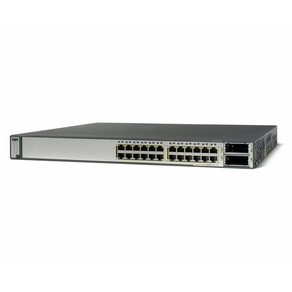 Cisco Switches Cisco Catalyst 3750E 24 Port Gigabit Switch - WS-C3750E-24TD-S