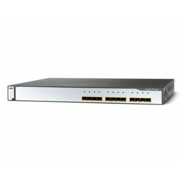 Cisco Switches Cisco Catalyst 3750G 12 Port Gigabit SFP Switch - WS-C3750G-12S-E