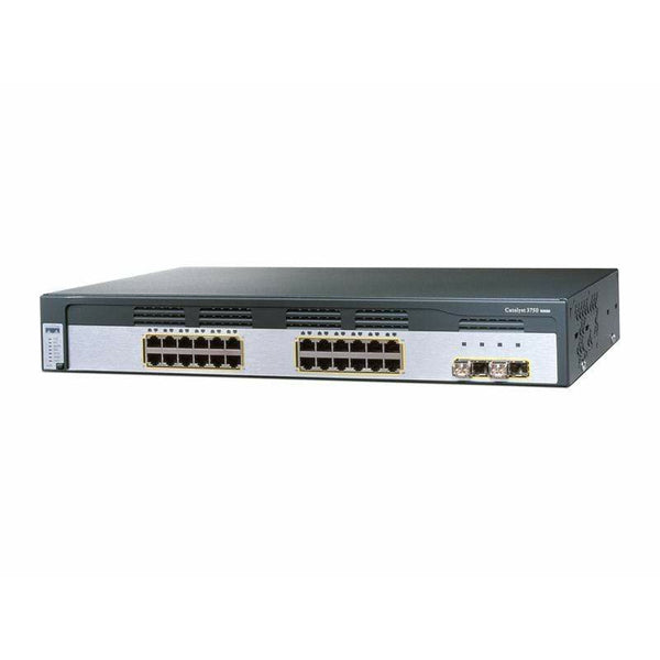 Cisco Switches Cisco Catalyst 3750G 24 Port Gigabit Switch - WS-C3750G-24TS-S