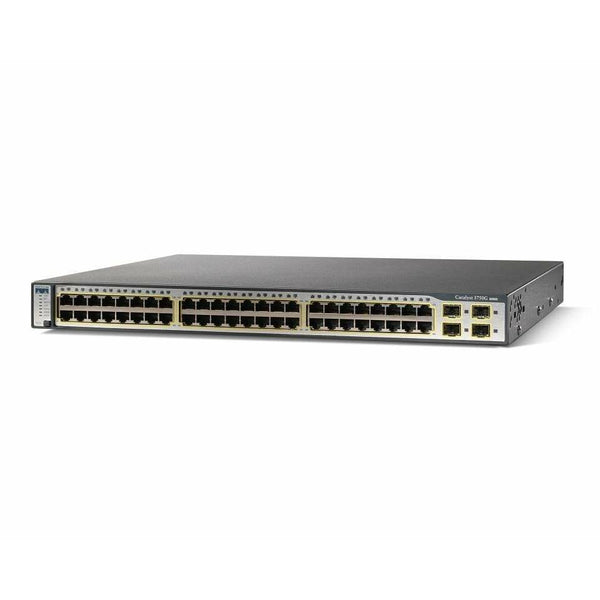 Cisco Switches Cisco Catalyst 3750G 48 Port Gigabit Switch - WS-C3750G-48TS-E