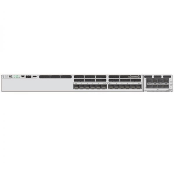 Cisco Cisco Cisco Catalyst 9300 12-port 25G/10G/1G SFP28 with modular uplinks, Network Advantage - C9300X-12Y-A - Refurbished