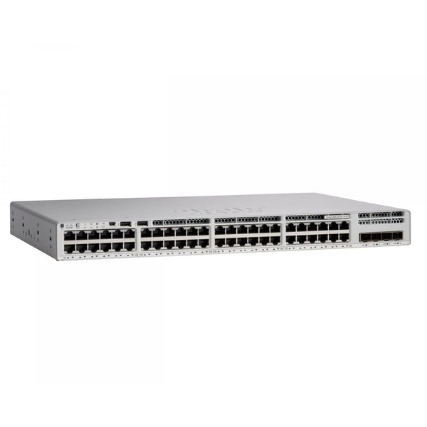 Cisco Cisco Cisco Catalyst 9300 48-port 1G copper, with fixed 4x1G SFP uplinks, data only Network Advantage - C9300L-48T-4G-A - Refurbished