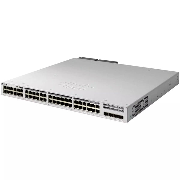 Cisco Cisco Cisco Catalyst 9300 48-port 1G copper with fixed 4x1G SFP uplinks, PoE+ Network Advantage - C9300L-48PF-4G-A - Refurbished