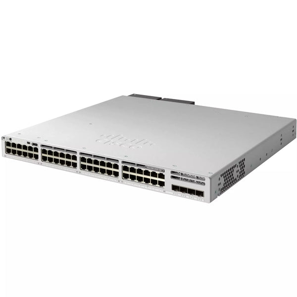 Cisco Cisco Cisco Catalyst 9300 48-port 1G copper with fixed 4x1G SFP uplinks, PoE+ Network Essentials - C9300L-48PF-4G-E - Refurbished