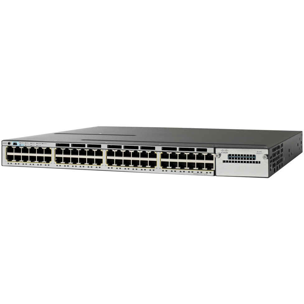 Cisco Switches Cisco Catalyst C3560X 48 Port POE Switch - WS-C3560X-48P-S