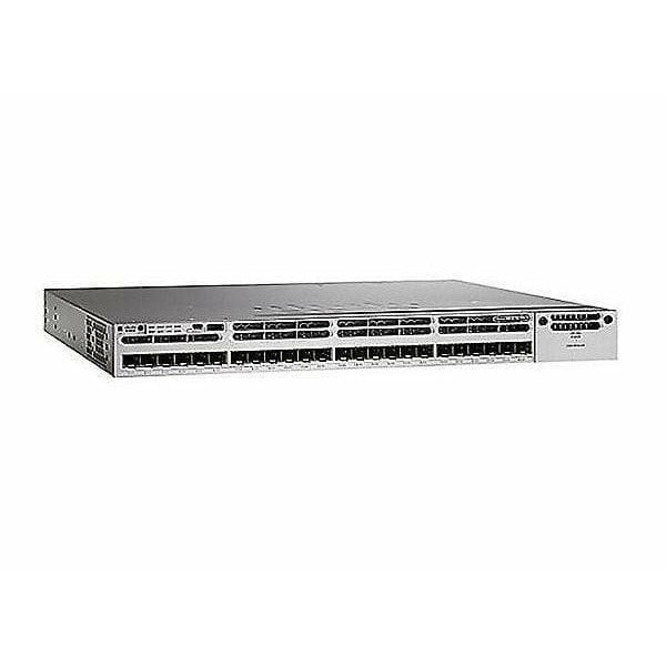 Cisco Switches Cisco Catalyst C3850 24 Port 10 Gigabit Switch - WS-C3850-24XS-S