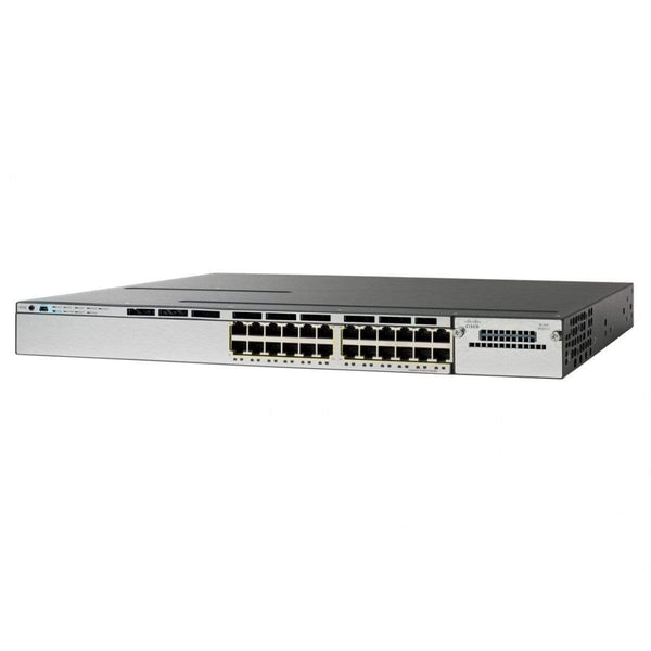 Cisco Switches Cisco Catalyst C3850 24 Port Gigabit Switch - WS-C3850-24T-S