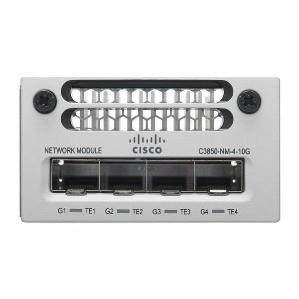 Cisco Switches Cisco Catalyst C3850 4 Port 10GE SFP+ Module - C3850-NM-4-10G New