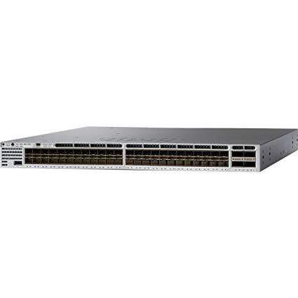 Cisco Switches New Cisco Catalyst C3850 48 Port 10 Gigabit Switch - WS-C3850-48XS-S New