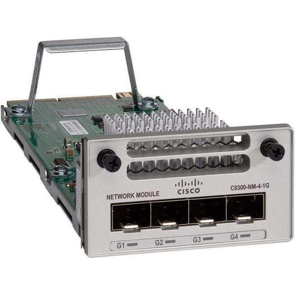 Cisco Switches Refurbished Cisco Catalyst C9300 4 Port 1Gbit SFP Module - C9300-NM-4G Refurbished