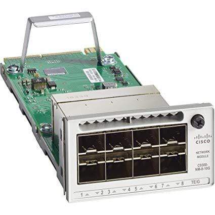 Cisco Switches New Cisco Catalyst C9300 8 Port 10GE SFP+ Module - C9300-NM-8X New