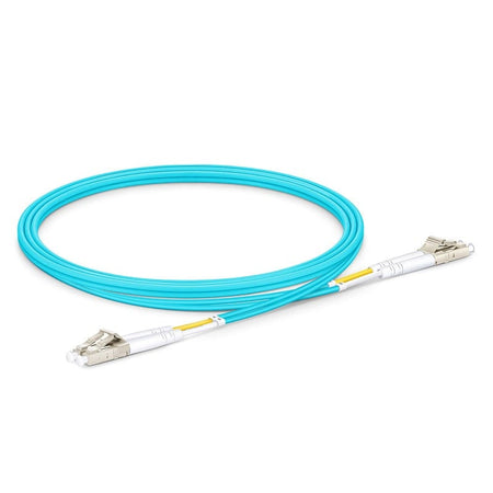 Triton Datacom Electrical Wires & Cable Copy of LC to LC 3M Aqua 10-GiG Multimode Duplex Fiber Cable 50/125 OM3 - GMD5LCLC2-03 New