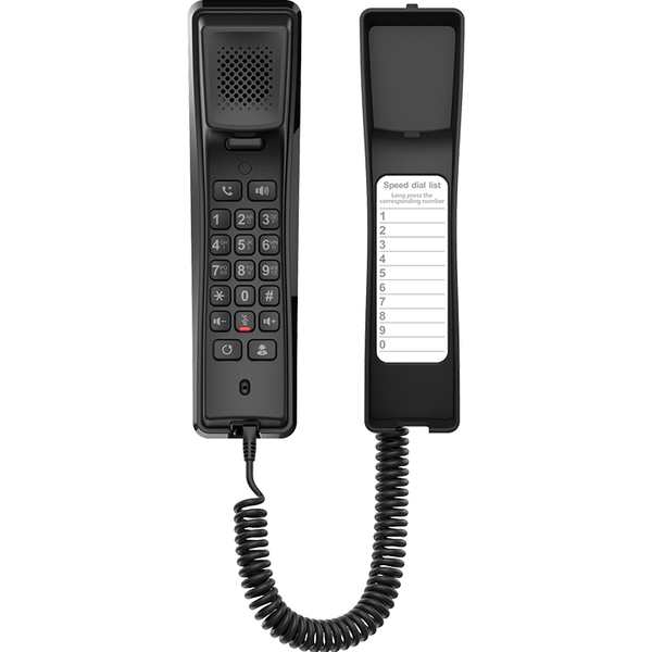 Juniper Juniper Fanvil Black H2U Compact SIP IP Hotel Phone  - FANVIL-H2U-B - Refurbished