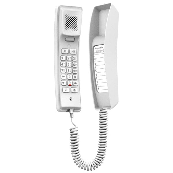 Fanvil Fanvil Fanvil White H2U Compact PoE SIP IP Hotel Phone  - FANVIL-H2U-w - New