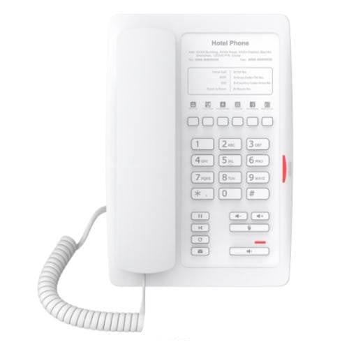 Fanvil Fanvil Fanvil White H3 PoE 2 Line SIP Hospitality Phone  - FANVIL-H3-W - New
