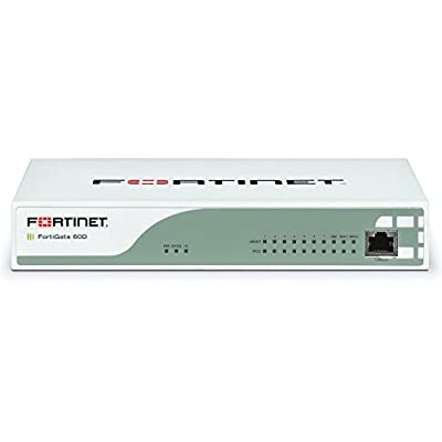 Fortinet Fortinet Fortinet FortiGate 60D 10 Port Security Appliance - FG-60D - Refurbished