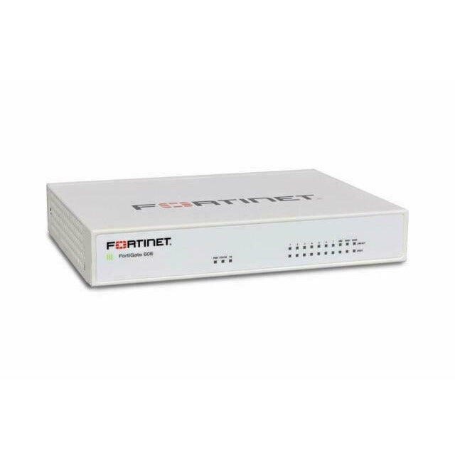 Fortinet Fortinet Fortinet FortiGate 60E 10 Port Security Appliance - FG-60E - Refurbished