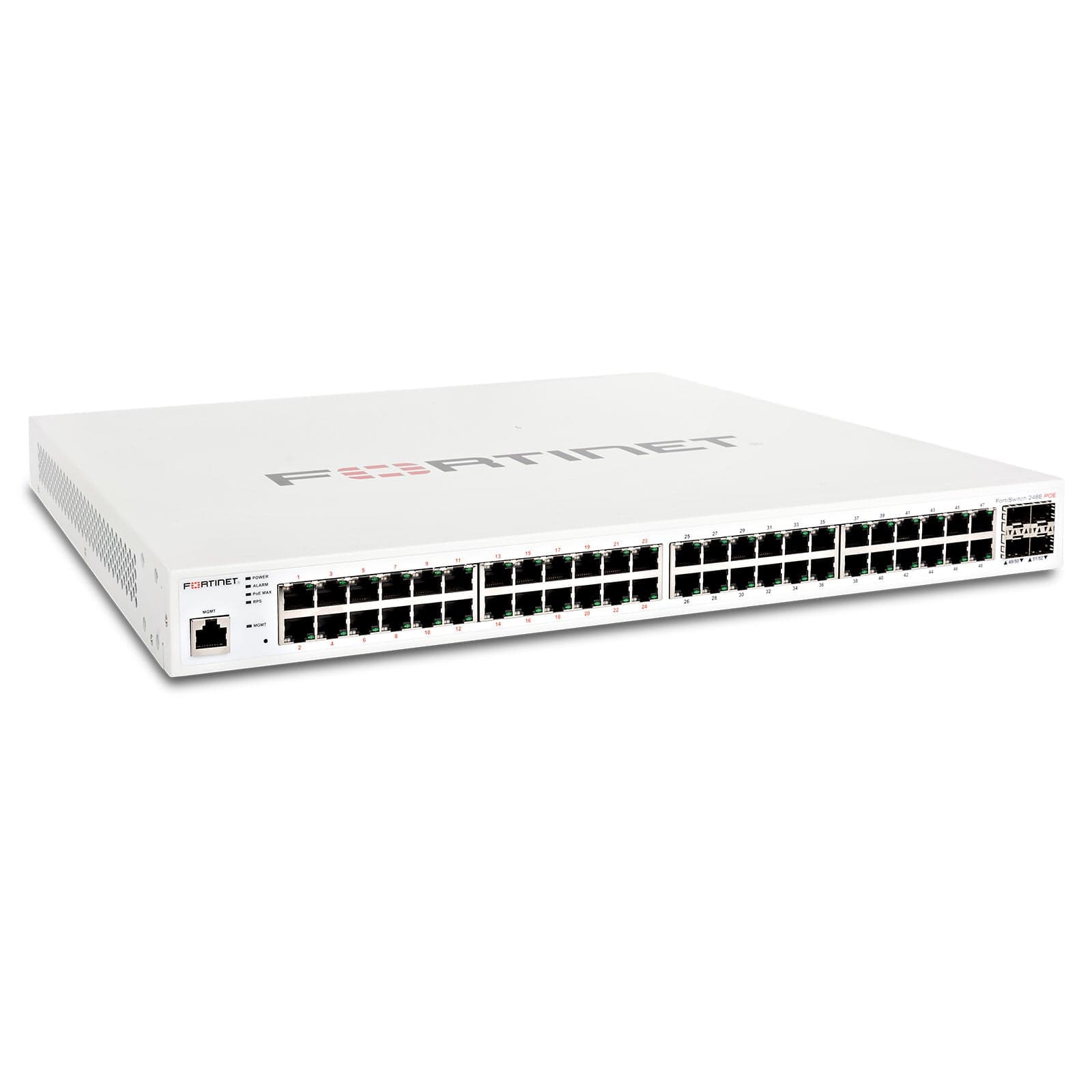 Fortinet Fortinet Fortinet FortiSwitch 248E-FPOE 48 port Gigabit PoE Switch - FS-248E-FPOE - Refurbished