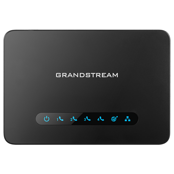 Grandstream Phones - Grandstream Grandstream GS-HT814 4 Port Ata with 4 Fxs Ports and Gigabit NAT Router Voip Phone and Device, Black